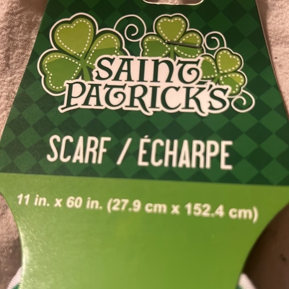 2 NWT Juncture St. Patty's Day Scarves Green - Picture 6 of 6